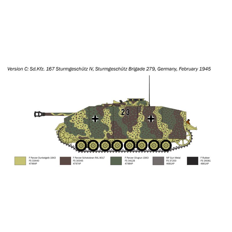 0223s - Sd.Kfz. 167 Sturmgeschütz IV